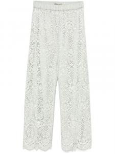 D.Внешние брюки с цветочным кружевом D.Exterior, зеленый