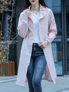 Горная парка, верхняя одежда для дождливой и солнечной погоды Doux Belle, цвет Pink