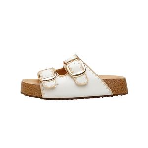 Женские стойкие к истиранию шлепанцы Slide TAFN, белый