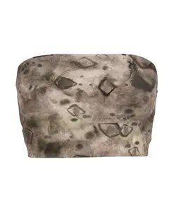 Ре, бикини-бандо с ромбовидным узором Cortana, серый