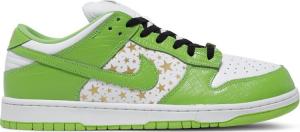 Кроссовки Nike Supreme x Dunk Low OG SB QS 'Mean Green', зеленый