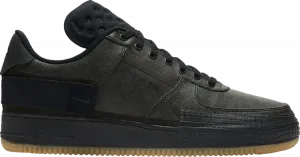 Кроссовки Nike Air Force 1 Type 'Black Gum', черный