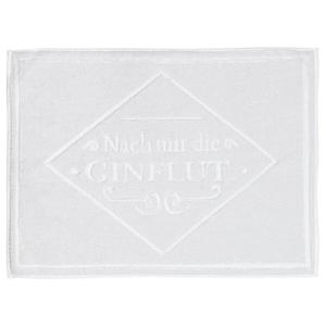 Коврик для ванной Kleine Wolke Gin, 50 см цвет schneeweiss