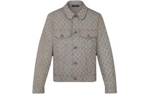 Куртка мужская Louis Vuitton с логотипом, коричневый