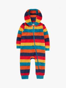 Уютный комбинезон для малышей Ted Snuggle Frugi, Autumn Stripe