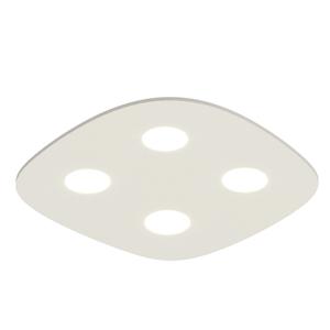 Потолочный светильник Lumicom, 55x55x4 см, белый глянцевый