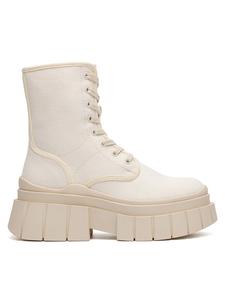 Ботильоны на плоской подошве DeeZee, бежевый