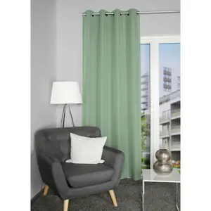 Домой Основы Шторы «АТЛАНТИК», (1 шт.), штора на люверсах Uni ATLANTIK Home Basics, цвет mint