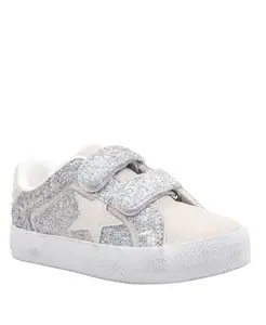 Детские кроссовки Koryana с низким верхом для девочек Nina, серебряный