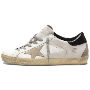 Golden Goose Wmns Superstar «Белая черная задняя часть»