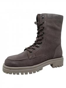 Ботинки на шнуровке бежевого цвета Cafe Moda