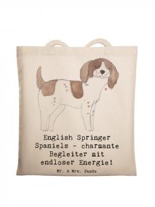 Mr. & Mrs. Panda Сумка-шоппер для английского спрингер-спаниеля Charme... кремового цвета