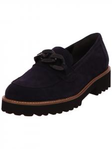 Gabor Лоферы синего цвета