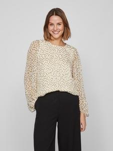 Блуза Vila, коричневый