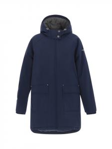 DreiMaster Женская куртка-анорак темно-синего цвета