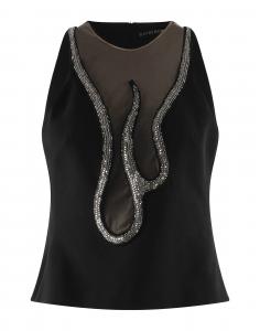 Топ David Koma, черный