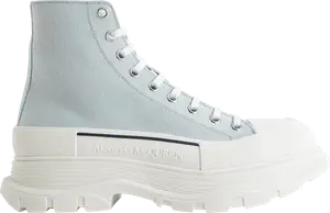 Кроссовки Alexander McQueen Tread Slick Boot Light Blue, синий