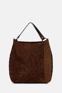 Замшевая сумка Answear.LAB, коричневый