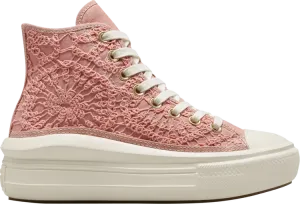 Кроссовки Converse Wmns Chuck Taylor All Star Move Platform High Daisy Cord, розовый
