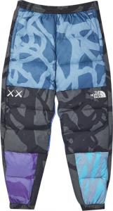 Брюки The North Face x KAWS Retro 1996 Nuptse Pant 'Monterey Blue', синий