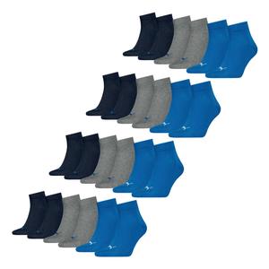 PUMA Носки четвертного размера, 12 пар, мягкие, удобные, мужские и женские, унисекс - мягкий хлопок