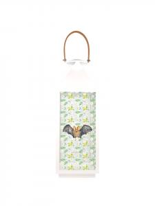 Mr. & Mrs. Panda Металлический фонарь, дизайн в виде крыльев летучей мыши, без надписи, прозрачный