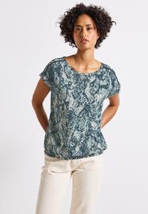 Блуза Street One Blouse, Blau/Blue