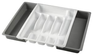 ВСТАВКА ДЛЯ СТОЛОВЫХ ПРИБОРОВ Justinus, серый/белый