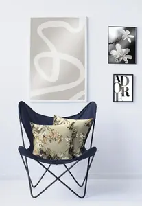 АПЕЛЬТ декоративная подушка "Магали", двусторонний чехол без наполнения, 1 шт APELT 45х45 см, бежевый