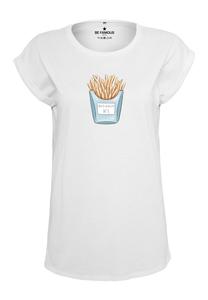 Футболка с принтом CLASSIC ROLL UP POMDESIGN Be Famous, цвет weiß