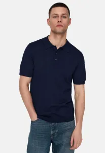 Комплект из 2 рубашек поло Only & Sons, Dunkelblau Beige