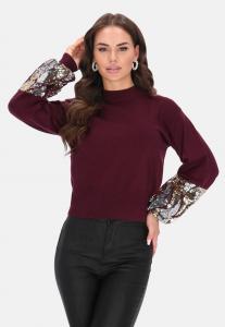 Джемпер faina Jumper, Burgundy/Red