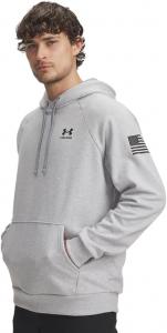 Толстовка Under Armour Freedom Flag, (035) Steel Medium Heather/Black
