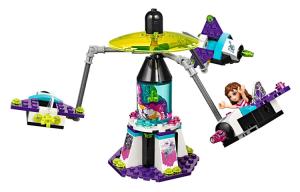 Набор пластиковых строительных блоков "Космический корабль парка развлечений", коллекция "Лучшие друзья", 195 деталей, 41128 LEGO