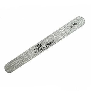 Прямая пилочка для ногтей «Зебра» №100/180, SUNFLOWER