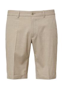 Обычные плиссированные брюки s.Oliver BLACK LABEL, темно-бежевый