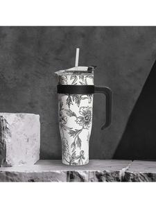 Термокружка черно-белая - 1,2 л (сюрприз) The Concept Factory