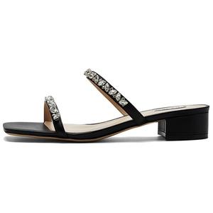 Тапочки-слайды женские NINE WEST, Black