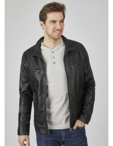 Кожаная куртка Bugatti Aurelio, черный