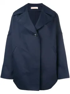 Куртка свободного кроя Marni, синий