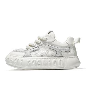 Дышащие легкие повседневные туфли на низком ходу для увеличения роста мужские MOERBAI, черный