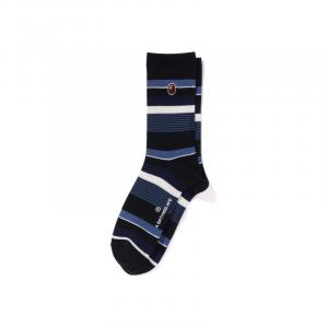 SS24 носки Mid Calf мужские A BATHING APE, темно-синий