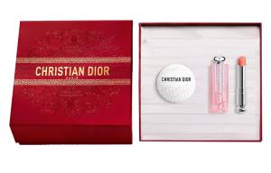 Новогодний лимитированный набор ухода за кожей Heartbeat Monogram Box увлажняющий, восстанавливающий, увлажняющий 50мл+3,2г DIOR, 50ml Multi-Purpose Cream+Enchanting Lip Balm 004