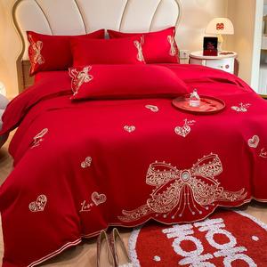 FUANNA Комплект постельного белья 2.2 м, 4 предмета: пододеяльник 220x240 см