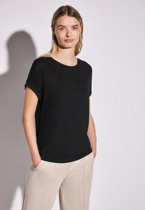 Футболка с принтом MIT LOCHMUSTERDETAIL Street One, черный