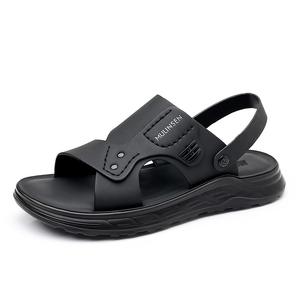 Mulinsen Пляжные сандалии мужские черные, серые - черные, цвет Black