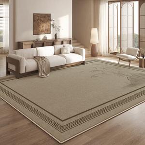 Budis Ковер 100х200 см из мутонового велюра для гостиной/спальни/кабинета, водонепроницаемый, нескользящий, в новом китайском стиле, Zhuju