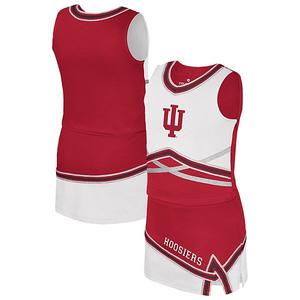 Детский двухкомплектный сет Indiana Hoosiers Lollipop Park Cheer для девочек Colosseum