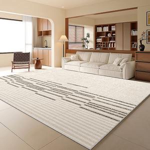 Budis Ковер 300х400 см для гостиной/спальни в стиле Ins, waterproof, нескользящий, моющийся, песочный
