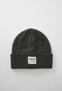 Шапка MSCH Copenhagen LOGO BEANIE KEY, Dark Grey